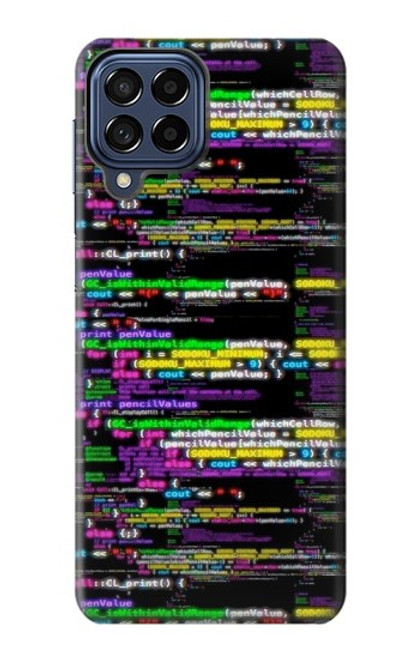 S3420 codage Programmeur Etui Coque Housse pour Samsung Galaxy M53