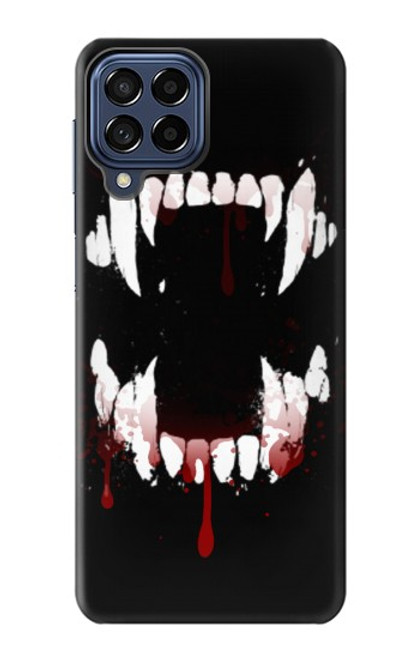 S3527 dents de vampire Etui Coque Housse pour Samsung Galaxy M53