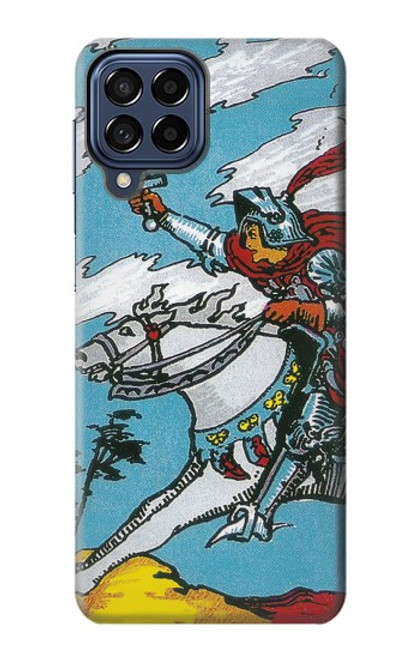 S3731 Carte de tarot chevalier des épées Etui Coque Housse pour Samsung Galaxy M53