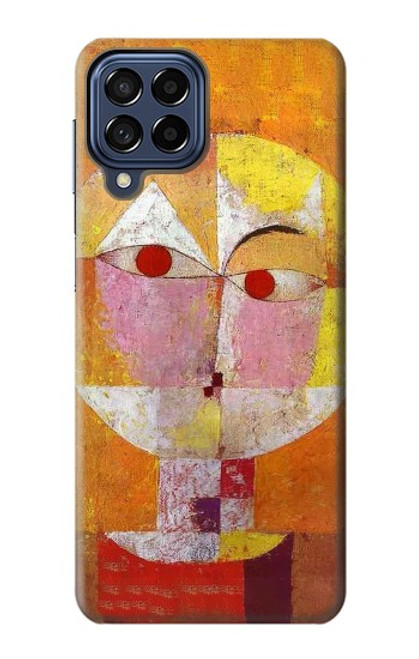 S3811 Paul Klee Senecio Homme Tête Etui Coque Housse pour Samsung Galaxy M53