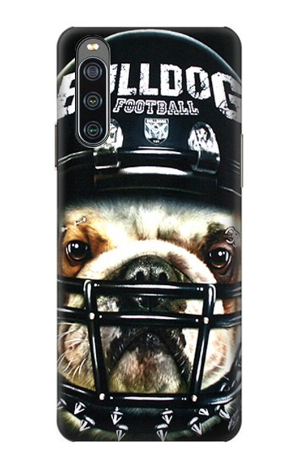 S0098 Bouledogue Football américain Etui Coque Housse pour Sony Xperia 10 IV