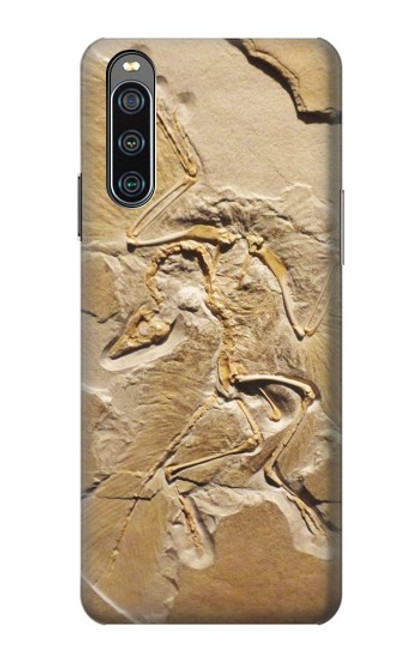 S0380 Fossile de dinosaure Etui Coque Housse pour Sony Xperia 10 IV