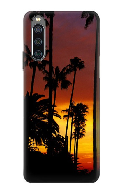 S2563 Californie lever du soleil Etui Coque Housse pour Sony Xperia 10 IV