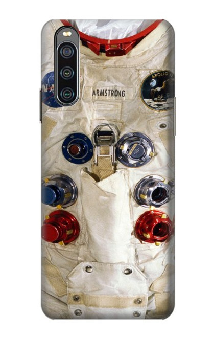 S2639 Neil Armstrong blanc astronaute Costume espace Etui Coque Housse pour Sony Xperia 10 IV