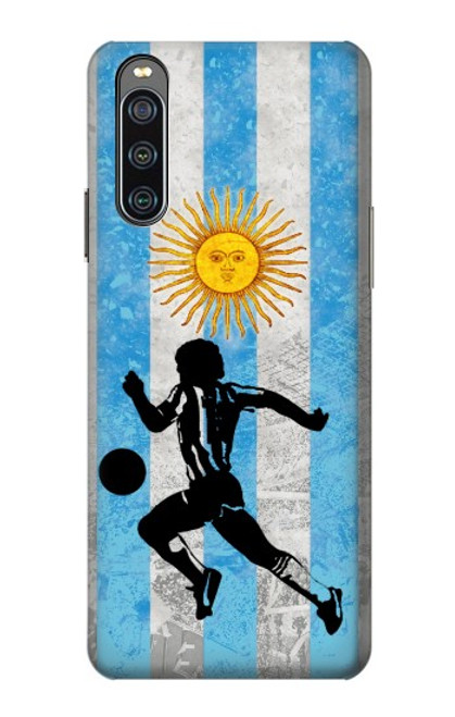 S2977 Argentine Football Football Etui Coque Housse pour Sony Xperia 10 IV