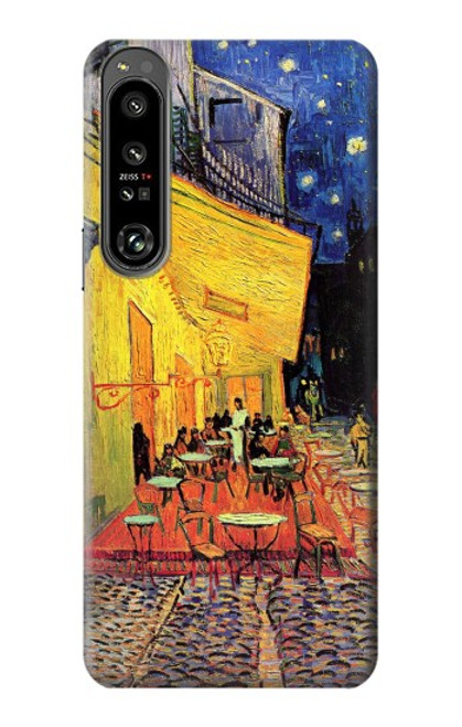 S0929 Van Gogh Café Terrasse Etui Coque Housse pour Sony Xperia 1 IV