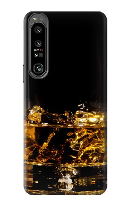 S2742 Verre de glace Whisky Etui Coque Housse pour Sony Xperia 1 IV