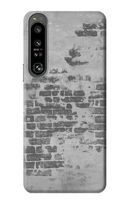 S3093 Vieux mur de briques Etui Coque Housse pour Sony Xperia 1 IV