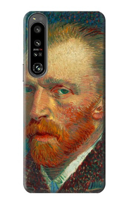 S3335 Vincent Van Gogh Autoportrait Etui Coque Housse pour Sony Xperia 1 IV