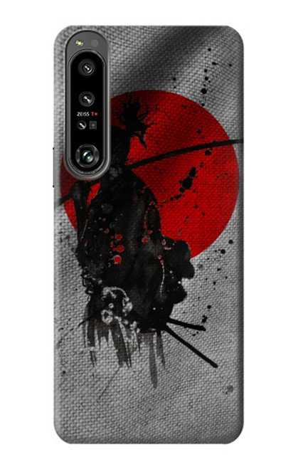 S3517 Japon Drapeau Samurai Etui Coque Housse pour Sony Xperia 1 IV