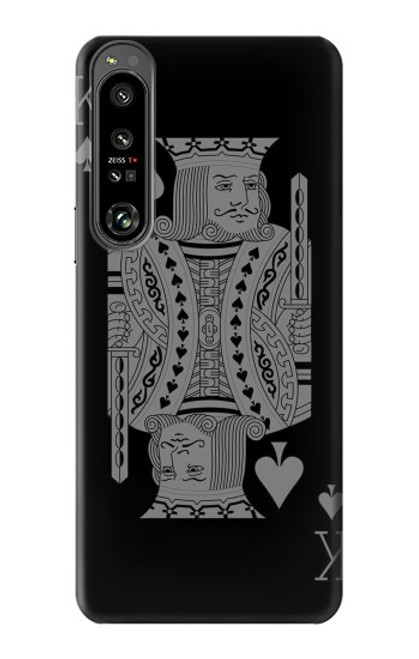 S3520 Noir Roi Spade Etui Coque Housse pour Sony Xperia 1 IV