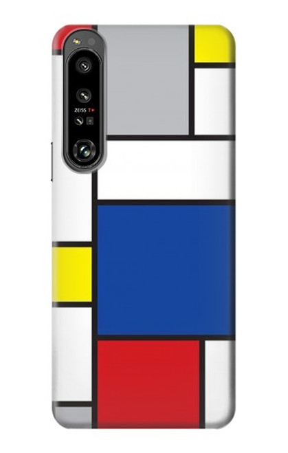S3536 Art moderne Etui Coque Housse pour Sony Xperia 1 IV