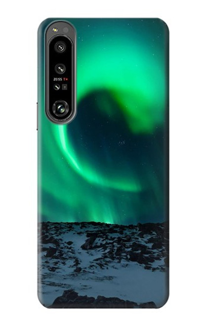 S3667 Aurora Northern Light Etui Coque Housse pour Sony Xperia 1 IV