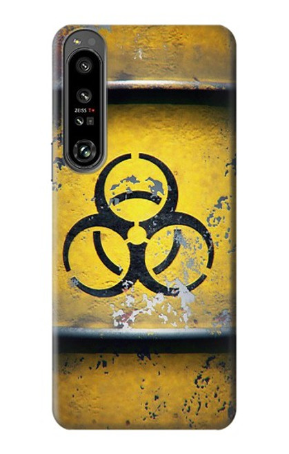 S3669 Graphique du réservoir de danger biologique Etui Coque Housse pour Sony Xperia 1 IV