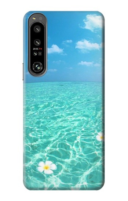 S3720 Summer Ocean Beach Etui Coque Housse pour Sony Xperia 1 IV