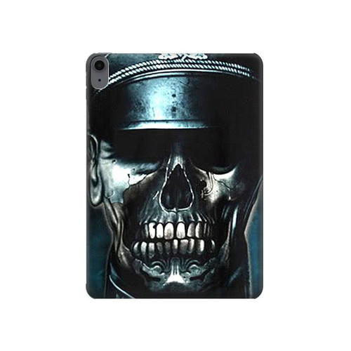 S0754 crâne soldat Etui Coque Housse pour iPad Air (2020, 2022), Air 11 (2024,2025,2026), Pro 11 (2022)