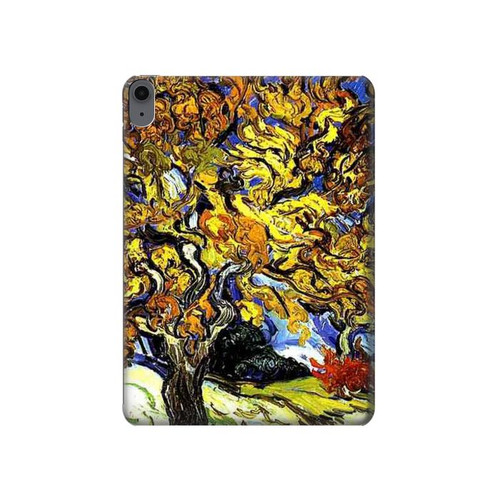 S0902 Mûrier Van Gogh Etui Coque Housse pour iPad Air (2020, 2022), Air 11 (2024,2025,2026), Pro 11 (2022)