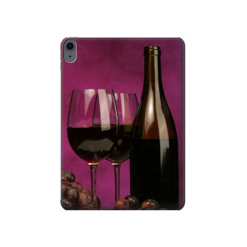 S0910 Rouge vin Etui Coque Housse pour iPad Air (2022,2020, 4th, 5th), iPad Pro 11 (2022, 6th)