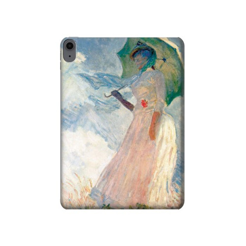 S0998 Claude Monet Femme avec un parasol Etui Coque Housse pour iPad Air (2022, 2020), Air 11 (2024,2025), Pro 11 (2022)