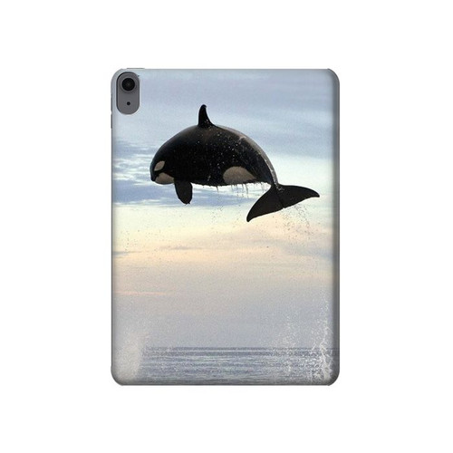 S1349 Épaulard Orca Etui Coque Housse pour iPad Air (2020, 2022), Air 11 (2024,2025,2026), Pro 11 (2022)