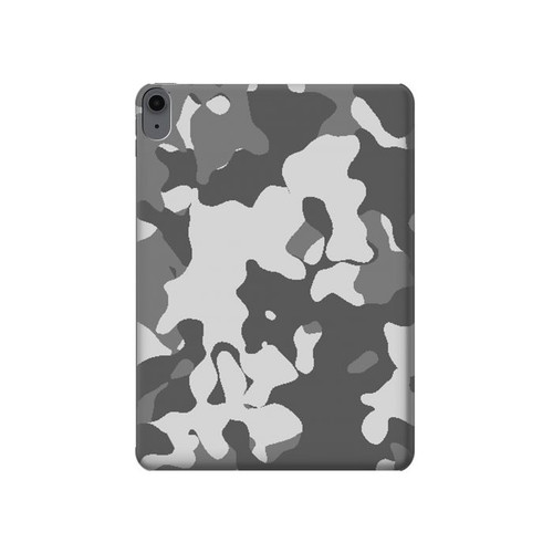 S2186 Gris Camo Camouflage Imprimé graphique Etui Coque Housse pour iPad Air (2022,2020, 4th, 5th), iPad Pro 11 (2022, 6th)