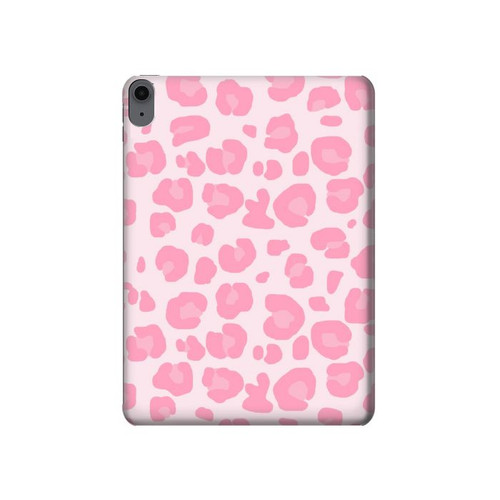 S2213 Motif rose Léopard Etui Coque Housse pour iPad Air (2020, 2022), Air 11 (2024,2025,2026), Pro 11 (2022)