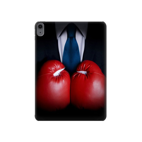 S2261 Homme d'affaires Noir Costume avec des gants de boxe Etui Coque Housse pour iPad Air (2020, 2022), Air 11 (2024,2025,2026), Pro 11 (2022)