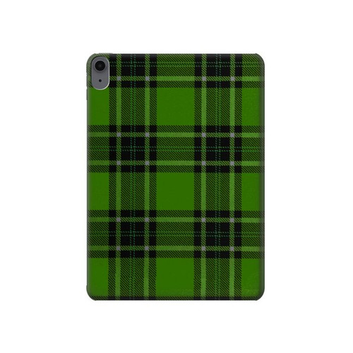 S2373 Motif vert Tartan Etui Coque Housse pour iPad Air (2020, 2022), Air 11 (2024,2025,2026), Pro 11 (2022)
