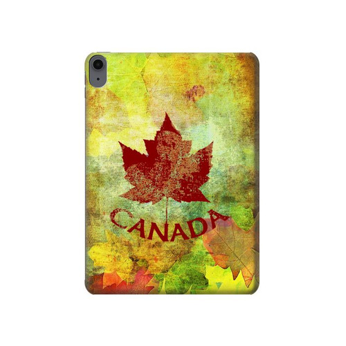 S2523 Canada Feuille d'érable d'automne Etui Coque Housse pour iPad Air (2022,2020, 4th, 5th), iPad Pro 11 (2022, 6th)