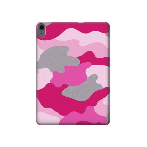 S2525 Rose Camo camouflage Etui Coque Housse pour iPad Air (2022,2020, 4th, 5th), iPad Pro 11 (2022, 6th)