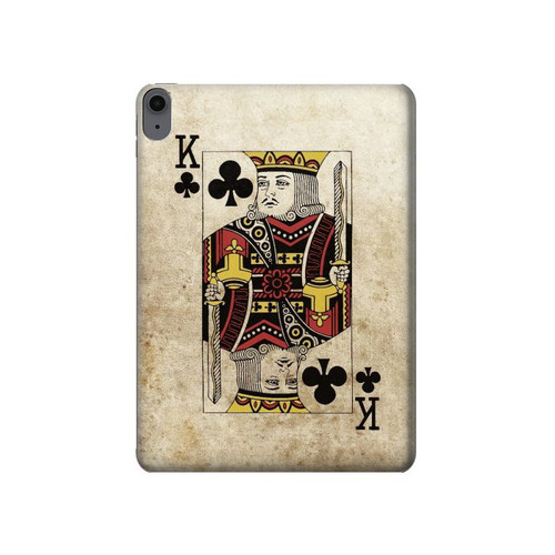 S2528 Poker King Carte Etui Coque Housse pour iPad Air (2022,2020, 4th, 5th), iPad Pro 11 (2022, 6th)