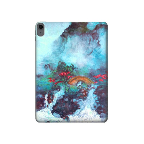 S2724 Dragon Blanc Piscine Haisu Lui Etui Coque Housse pour iPad Air (2020, 2022), Air 11 (2024,2025,2026), Pro 11 (2022)