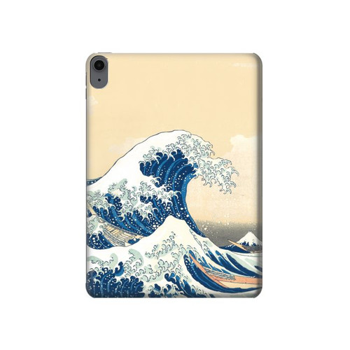 S2790 Hokusai Sous la vague au large de Kanagawa Etui Coque Housse pour iPad Air (2022, 2020), Air 11 (2024,2025), Pro 11 (2022)