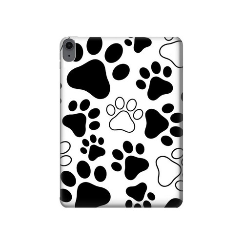 S2904 Chien d'impression de patte Etui Coque Housse pour iPad Air (2020, 2022), Air 11 (2024,2025,2026), Pro 11 (2022)