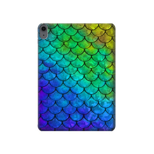 S2930 Sirène écailles de poisson Etui Coque Housse pour iPad Air (2020, 2022), Air 11 (2024,2025,2026), Pro 11 (2022)
