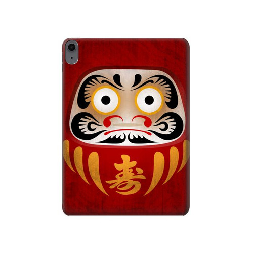 S3023 Japon Bonne chance Daruma Poupée Etui Coque Housse pour iPad Air (2020, 2022), Air 11 (2024,2025,2026), Pro 11 (2022)