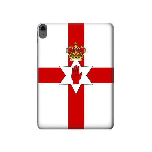 S3089 Drapeau de l'Irlande du Nord Etui Coque Housse pour iPad Air (2020, 2022), Air 11 (2024,2025,2026), Pro 11 (2022)
