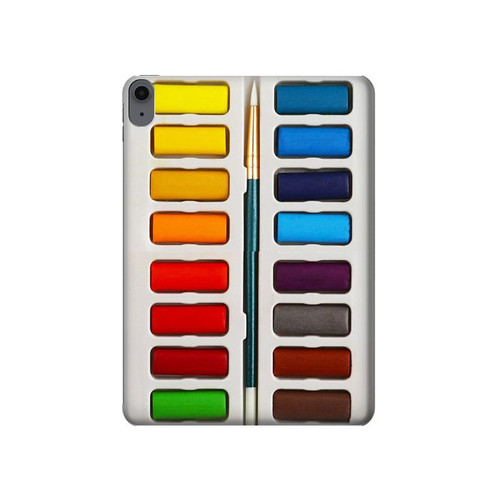 S3243 Ensemble de peinture aquarelle Etui Coque Housse pour iPad Air (2020, 2022), Air 11 (2024,2025,2026), Pro 11 (2022)