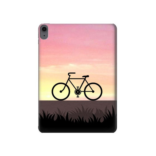 S3252 vélo Coucher de soleil Etui Coque Housse pour iPad Air (2020, 2022), Air 11 (2024,2025,2026), Pro 11 (2022)