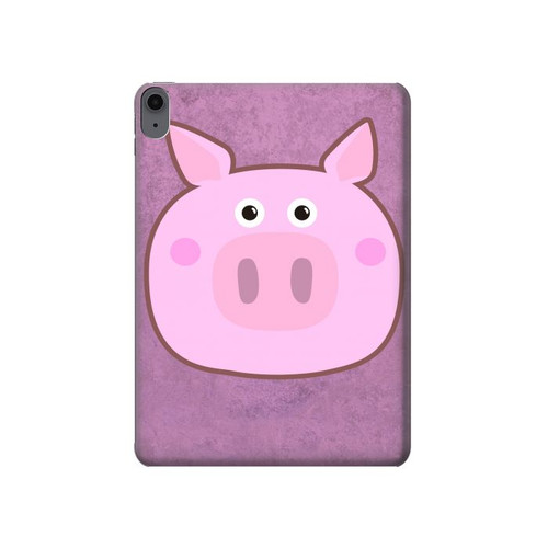 S3269 Porc Dessin animé Etui Coque Housse pour iPad Air (2020, 2022), Air 11 (2024,2025,2026), Pro 11 (2022)