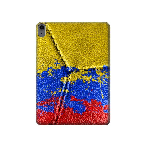 S3306 Colombie Drapeau de football graphique Millésime Etui Coque Housse pour iPad Air (2020, 2022), Air 11 (2024,2025,2026), Pro 11 (2022)