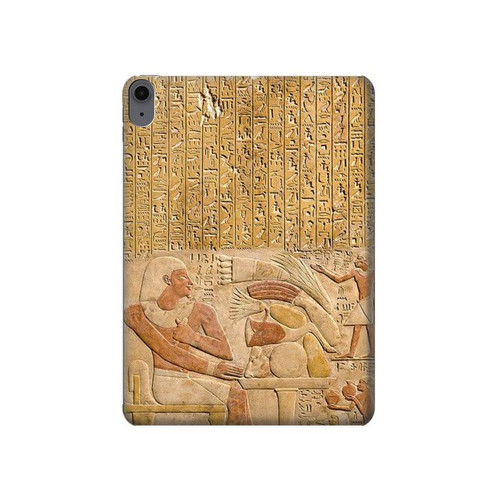 S3398 Egypte Stela Montouhotep Etui Coque Housse pour iPad Air (2022,2020, 4th, 5th), iPad Pro 11 (2022, 6th)