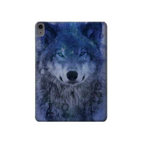 S3410 Loup Dream Catcher Etui Coque Housse pour iPad Air (2022,2020, 4th, 5th), iPad Pro 11 (2022, 6th)