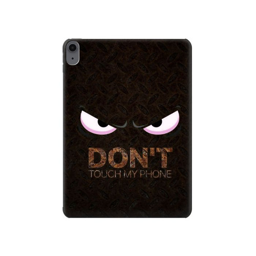 S3412 Ne touche pas mon téléphone Etui Coque Housse pour iPad Air (2020, 2022), Air 11 (2024,2025,2026), Pro 11 (2022)