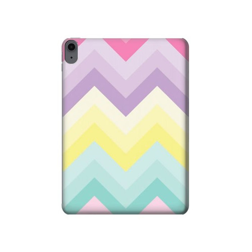 S3514 Arc en ciel Zigzag Etui Coque Housse pour iPad Air (2020, 2022), Air 11 (2024,2025,2026), Pro 11 (2022)