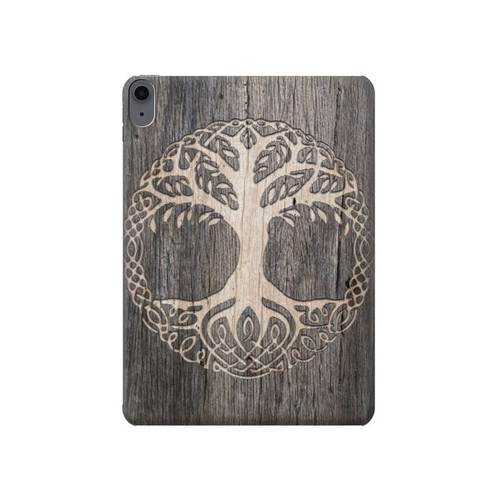 S3591 Viking Arbre de vie Symbole Etui Coque Housse pour iPad Air (2020, 2022), Air 11 (2024,2025,2026), Pro 11 (2022)