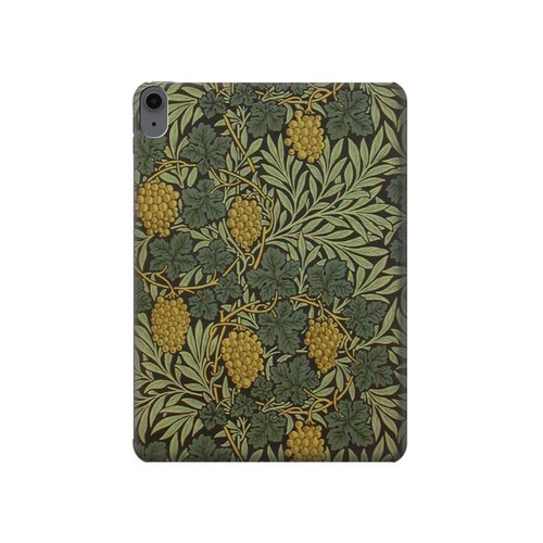 S3662 William Morris Vine Pattern Etui Coque Housse pour iPad Air (2020, 2022), Air 11 (2024,2025,2026), Pro 11 (2022)