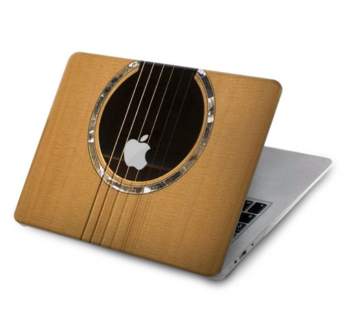 S0057 Guitare acoustique Etui Coque Housse pour MacBook Air 13″ (2022,2024) - A2681, A3113