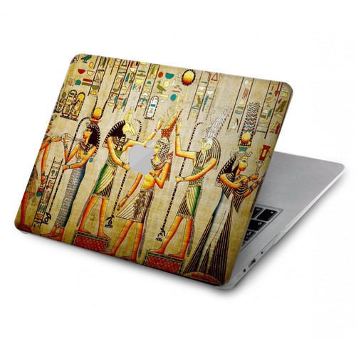 S0272 Egypte murale Art Etui Coque Housse pour MacBook Air 13″ (2022,2024) - A2681, A3113
