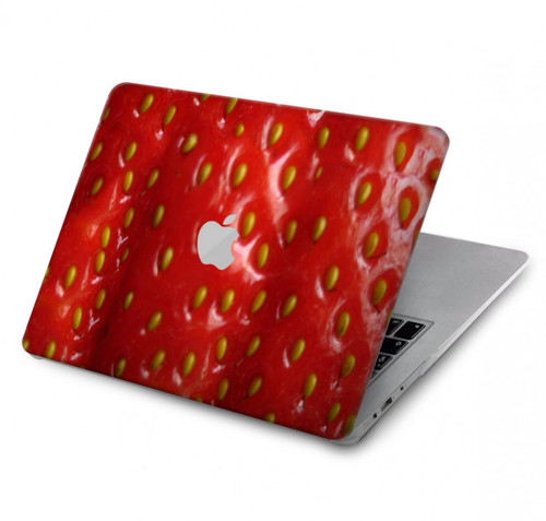 S2225 fraise Etui Coque Housse pour MacBook Air 13″ (2022,2025) - A2681, A3113, A3240